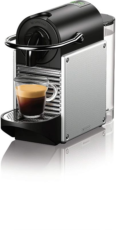 Photo 1 of Nespresso Pixie Espresso Machine by De'Longhi, Aluminum - EN124S
