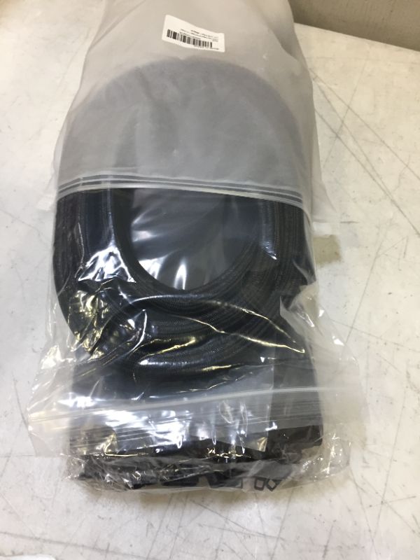 Photo 1 of 117 PCS Cable/Cord Management Kit, 5 x Cable Sleeve with Zipper, 1 x 1.5m Roll Cable Sleeve Cover, 10pcs and 1 x Roll Self Adhesive tie, 100 x Fastening Cable Ties for Home and Office

