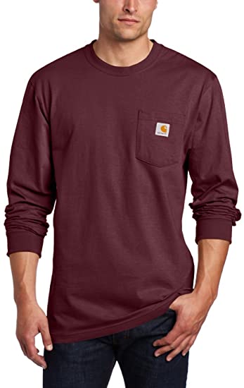 Photo 1 of Carhartt Mens Loose Fit Heavyweight Long-sleeve Pocket T-shirt (Big and Tall)
SIZE 2XL TALL 