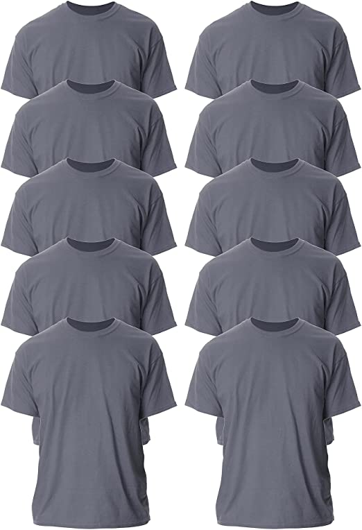 Photo 1 of Gildan Men's Ultra Cotton T-Shirt, Style G2000, Multipack, SIZE S 