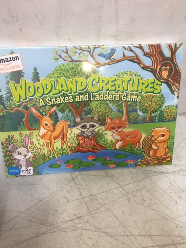 Photo 3 of Woodland Creatures Snakes and Ladders Game (Amazon Exclusive) – No Reading Required – Preschool