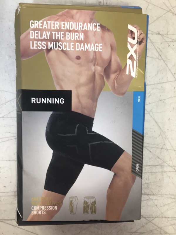 Photo 2 of 2XU Men's MCS Run Compression Short - DAMAGED BOX 
