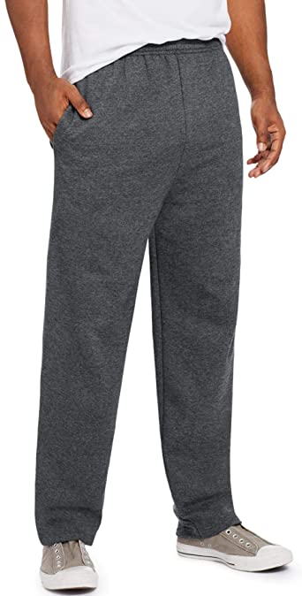 Photo 1 of Gildan Adult Fleece  Sweatpants with Pockets, GREY SIZE L