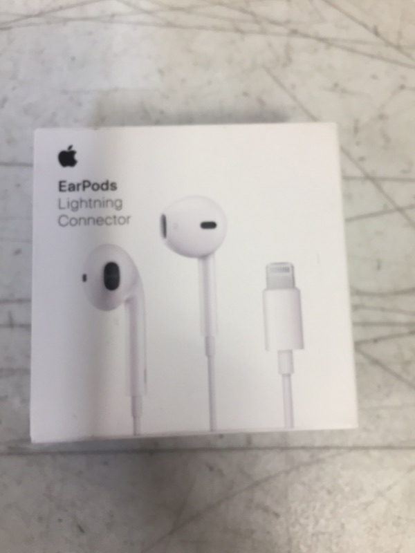 Photo 3 of (2 Packs - Apple Earbuds with Lightning Connector [Apple MFi Certified] (Built-in Microphone & Volume Control) Headphones Compatible with iPhone 13/12/8/7/XR/XS/X/SE Support All iOS System, FACTORY SEALED
