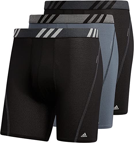 Photo 1 of adidas Men's Sport Performance Mesh Boxer Brief Underwear (3-Pack)
SIZE SMALL - OPENED BOX TO TAKE PHOTO