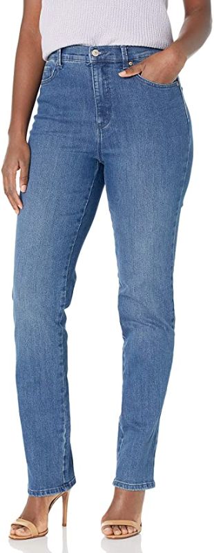 Photo 1 of Gloria Vanderbilt Women's Amanda Classic High Rise Tapered Jean Size-18
