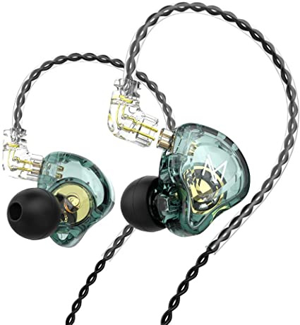 Photo 1 of TRN MT1 1DD HiFi Bass Metal Dynamic Headset 2 Pin Earbud Running Sport in-Ear Earphone (No Mic, Green)