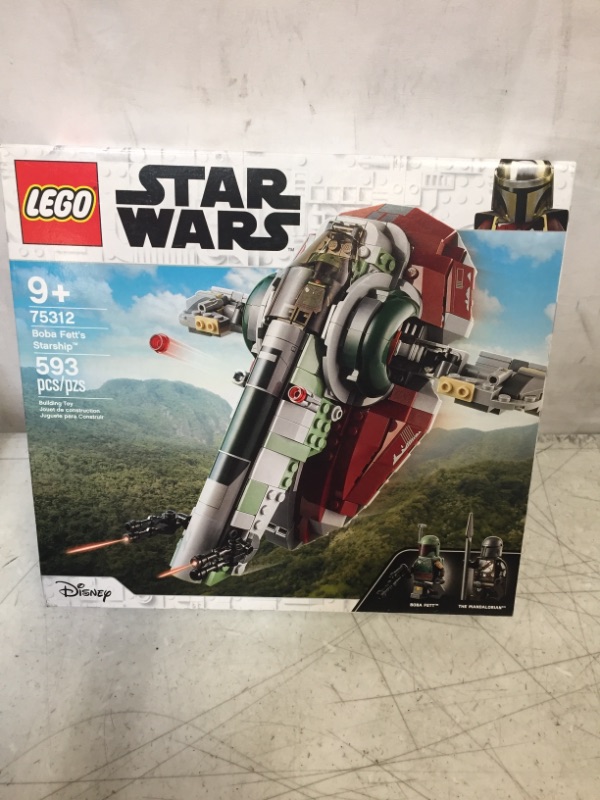 Photo 2 of LEGO Star Wars Boba Fett’s Starship 75312 Fun Toy Building Kit; Awesome Gift Idea for Kids; New 2021 (593 Pieces)