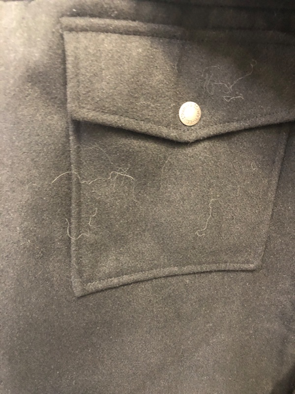 Photo 4 of Levi's Men's Wool Blend Hooded Military Jacket SIZE 3XLT
