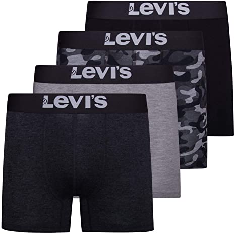 Photo 1 of Levi's Mens Boxer Briefs Cotton Stretch Underwear For Men 4 Pack
FACTORY SEALED  SIZE L