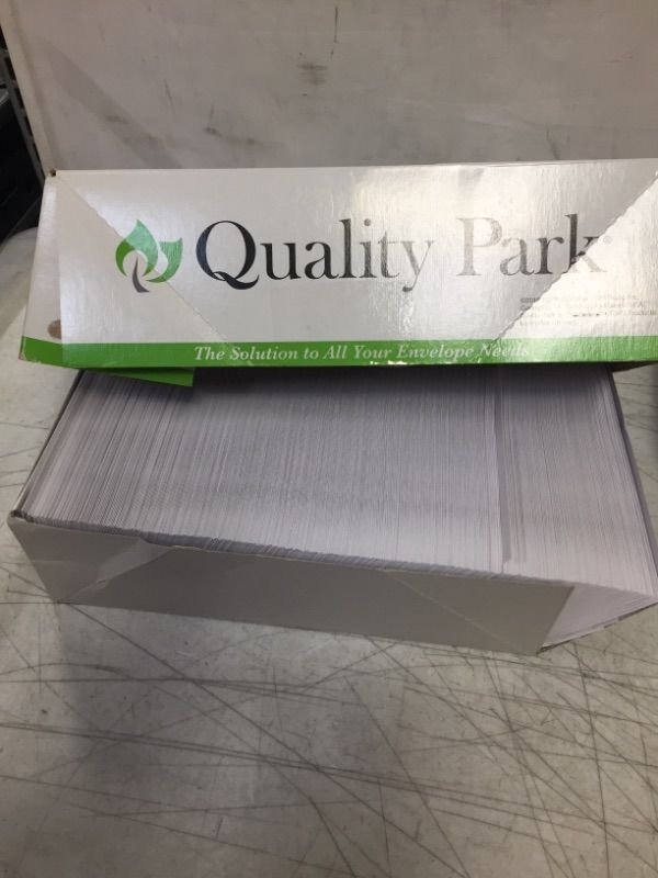 Photo 2 of Quality Park Business Envelopes (QUA90090), Super White, #9 
STANDARD #9 BUSINESS ENVELOPES: 3 7/8 x 8 8 7/8