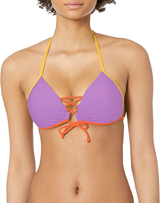 Photo 1 of Body Glove Women's Standard Baby Love Molded Cup Push Up Triangle Bikini Top Swimsuit, SIZE S
