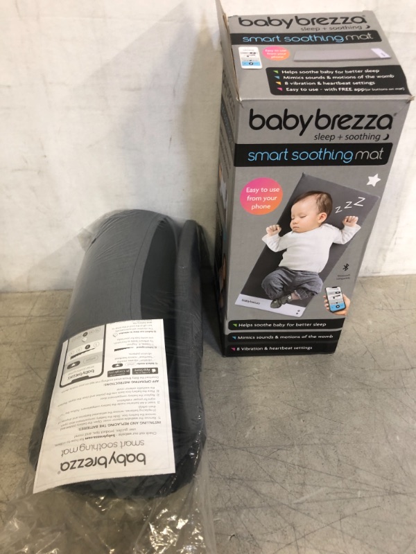 Photo 2 of Baby Brezza Smart Soothing Mat - Vibrating Baby Mat/Soother Pad Aides in Calming Fussy Baby for Easier Sleep, Infant: 0-12 Months
