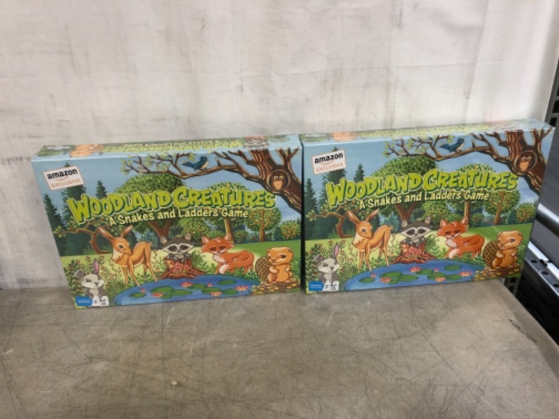 Photo 2 of Woodland Creatures Snakes and Ladders Game, 2 COUNT 