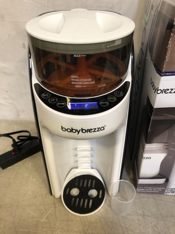 Photo 2 of New and Improved Baby Brezza Formula Pro Advanced Formula Dispenser Machine - Automatically Mix a Warm Formula Bottle Instantly - Easily Make Bottle with Automatic Powder Blending
