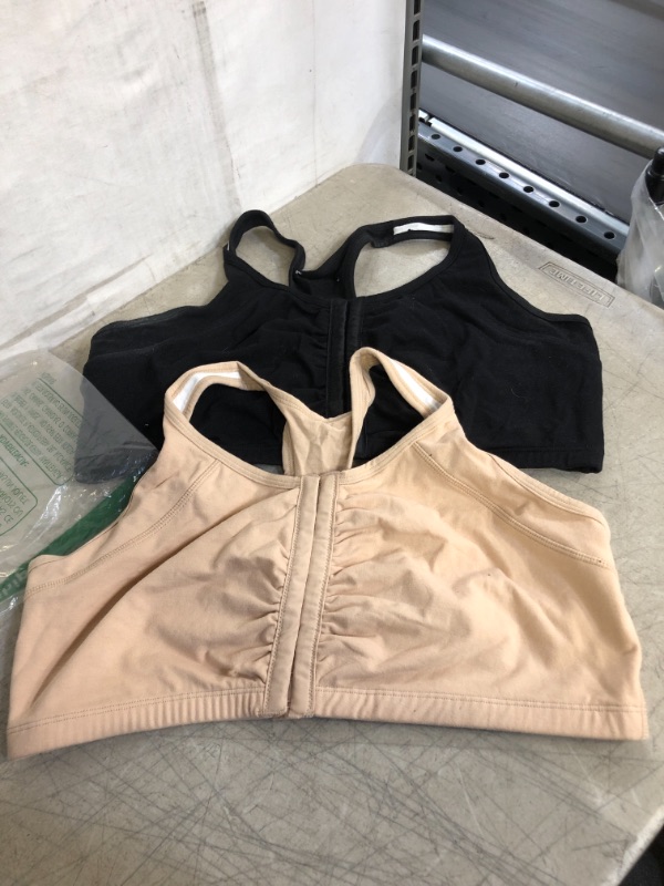 Photo 1 of 2PK WOMEN'S FRONT CLIP SPORTS BRA, SIZE 44