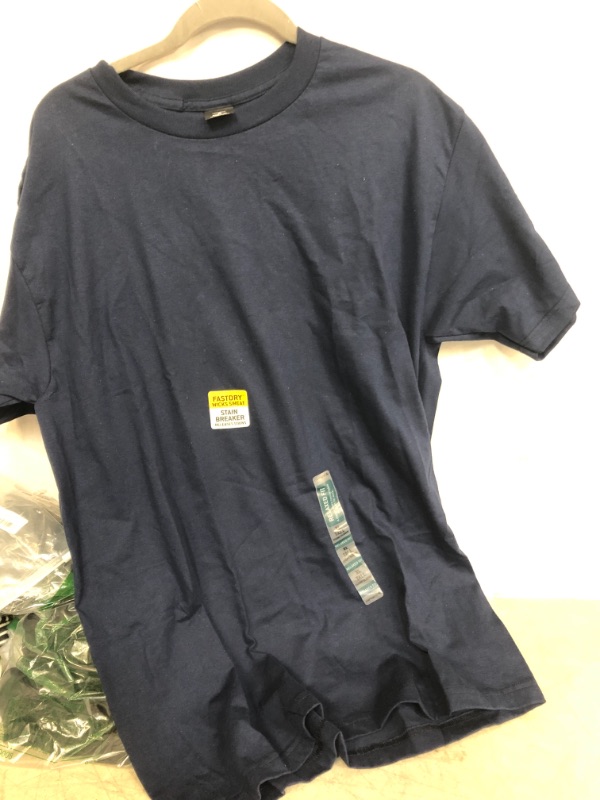 Photo 1 of HANES BEEFY TEE, NAVY, SIZE XL 