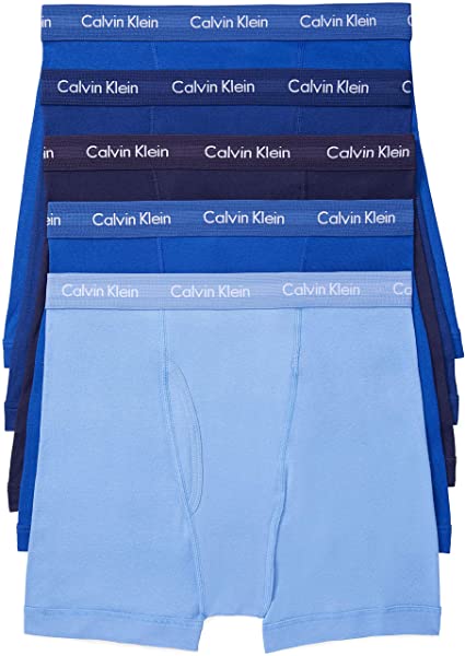 Photo 1 of Calvin Klein Men's Cotton Classics 5-Pack Boxer Brief, SIZE L