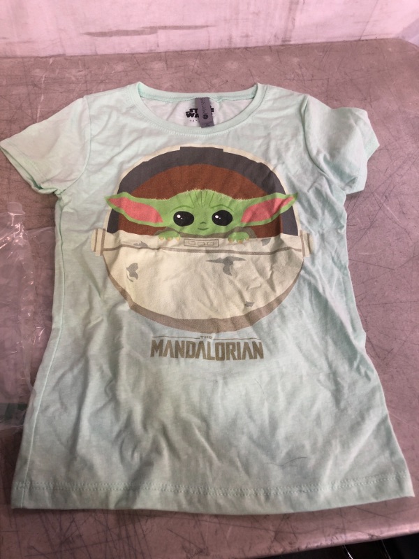 Photo 1 of GIRL'S MANDALORIAN TEE, SIZE M 7/8