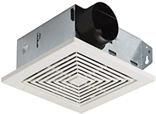 Photo 1 of Broan-NuTone 671 Ventilation Fan, White Square Ceiling or Wall-Mount Exhaust Fan, 6.0 Sones, 70 CFM
