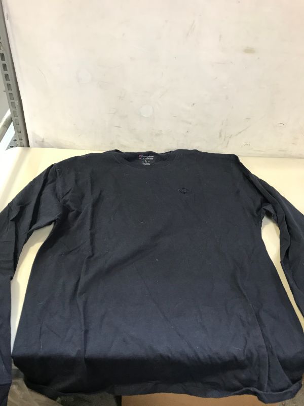 Photo 1 of MEN'S LONG SLEEVE SIZE LARGE  (PET HAIR ON ITEM)