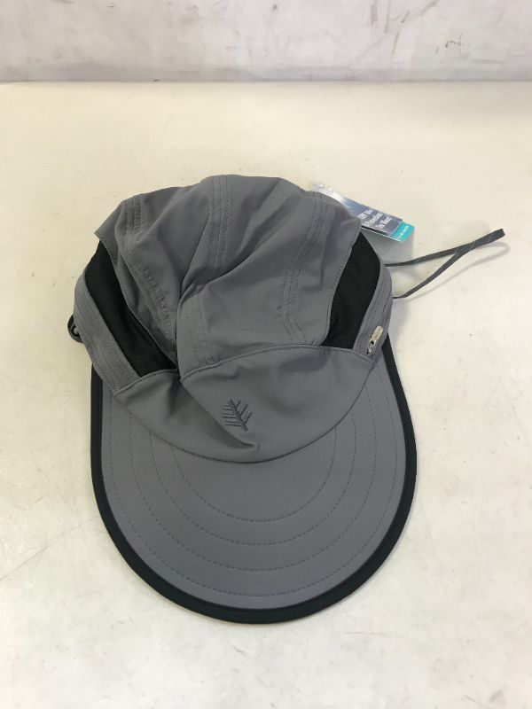 Photo 2 of Coolibar UPF 50+ Men's Caleb Convertible Fishing Cap - Sun Protective
XXL