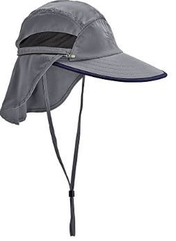 Photo 1 of Coolibar UPF 50+ Men's Caleb Convertible Fishing Cap - Sun Protective
XXL