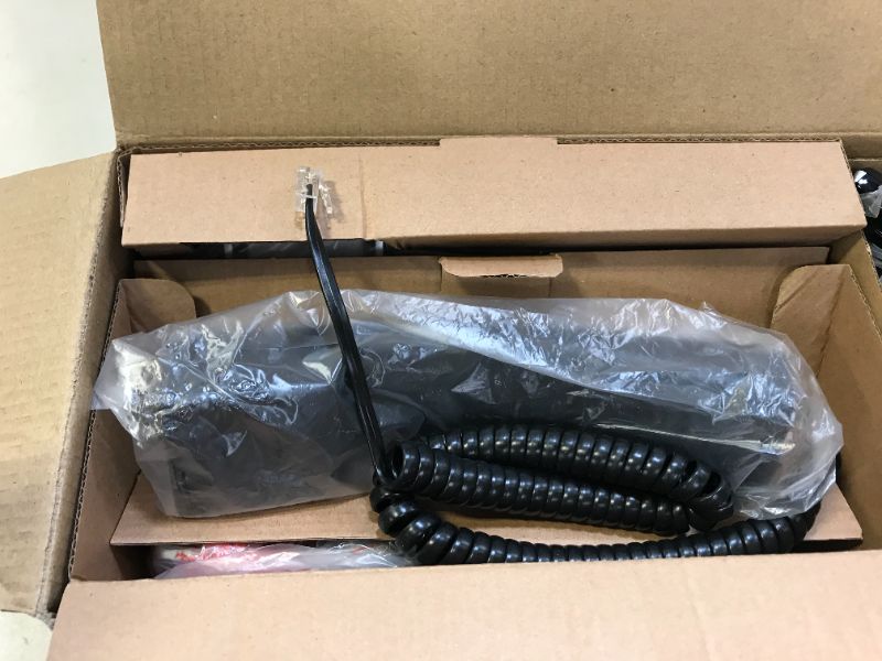 Photo 4 of AT&T CL84307 Dect 6.0 Expandable Corded/Cordless Phone, Silver/Black with 3 Handsets & CL80107 Accessory Cordless Handset, Silver/Black | Requires AT&T CL82207 or Other Models to Operate
