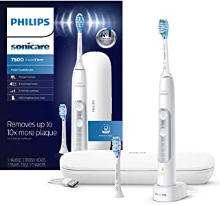 Photo 1 of Philips Sonicare ExpertClean 7500, Rechargeable Electric Power Toothbrush, White, HX9690/06
4 Count (Pack of 1) FACTORY SEALED BRAND NEW, MINOR DAMAGES TO BOX