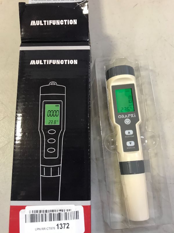 Photo 1 of MULTIFUNCTION WATER QUALITY TESTER