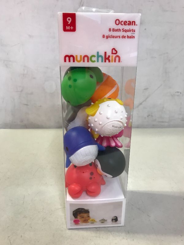 Photo 2 of Munchkin Ocean Squirts Bath Toy, 8 pack
