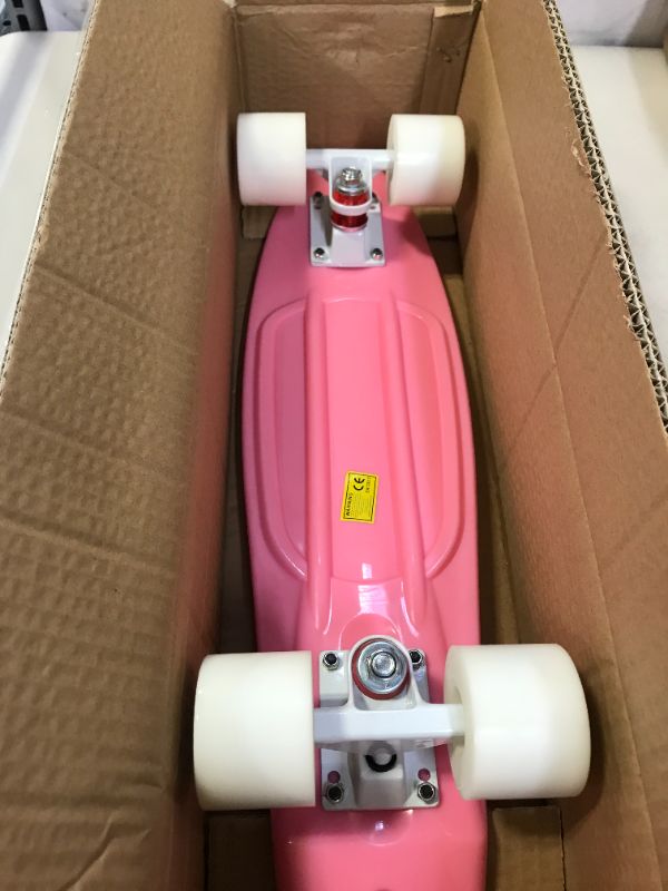 Photo 3 of DINBIN Complete Highly Flexible Plastic Cruiser Board Mini 22 Inch Skateboards
