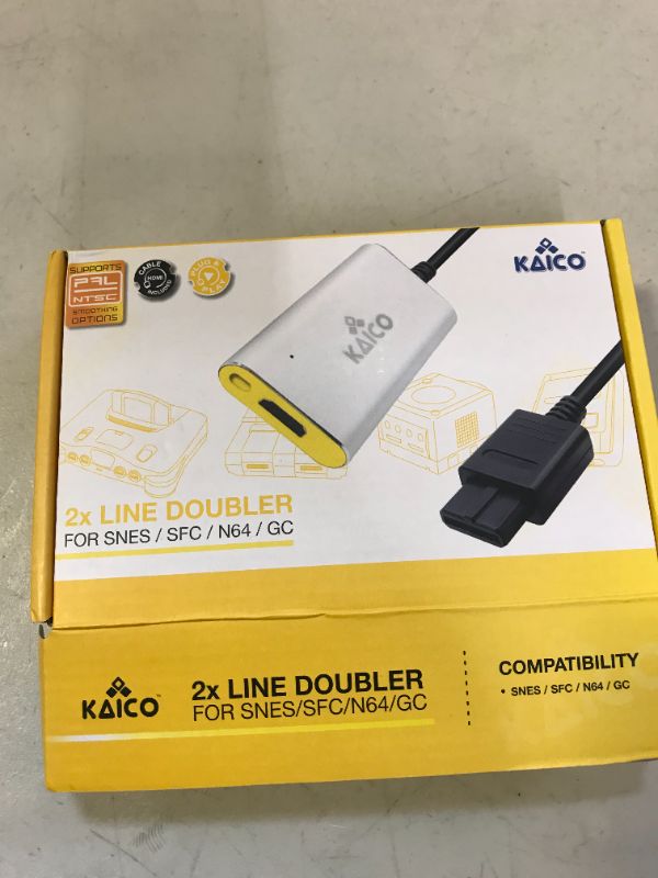 Photo 3 of KAICO 2x LINE DOUBLER FOR SNES/SFC/N64/GC