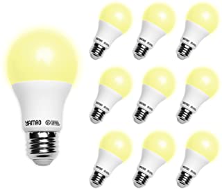 Photo 1 of Yamao A19 Dimmable Led Light Bulbs 60 Watt Equivalent,Warm Light Bulbs,3000K Soft White Led Lightbulbs,E26 Base Lightbulbs,9W Energy Efficient 800 Lumens,Indoor Type A Led Flood Light Bulbs (10 Pack)
