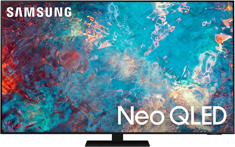 Photo 1 of SAMSUNG 75-Inch Class Neo QLED QN85A Series - 4K UHD Quantum HDR 24x Smart TV with Alexa Built-in and 6 speaker Object Tracking Sound - 60W, 2.2.2CH (QN75QN85AAFXZA, 2021 Model)
