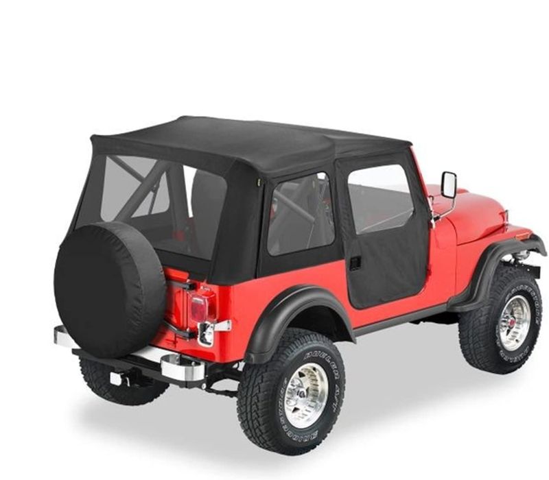 Photo 1 of Bestop 5159701 Black Crush Supertop Classic for 1976-1983 Jeep CJ5
