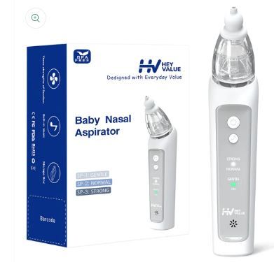 Photo 1 of Baby Nasal Aspirator Nose Sucker for Baby echargeable with Music Function Adjustable Volume
