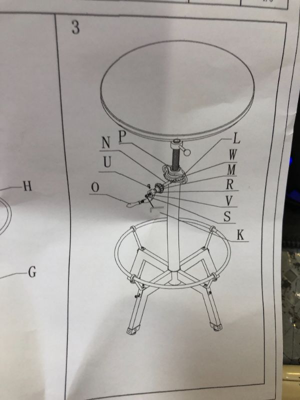 Photo 1 of diy bar table fs-13