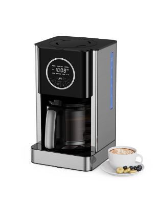 Photo 1 of TaoTronics Coffee Machine 12 Cup 1.8L Programmable Drip Coffee Brewer Machine Coffee Maker
