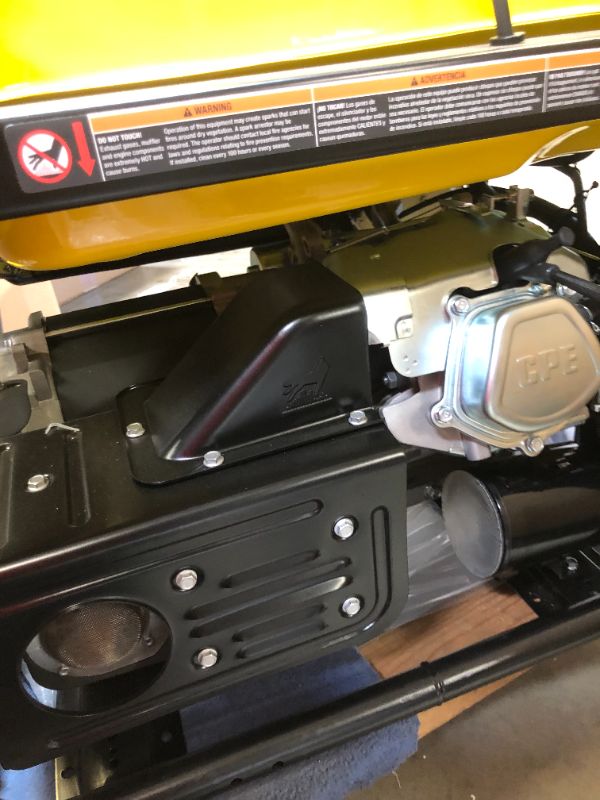 Photo 1 of Champion Power Equipment 100891 9375/7500-Watt Dual Fuel Portable Generator, Electric Start
