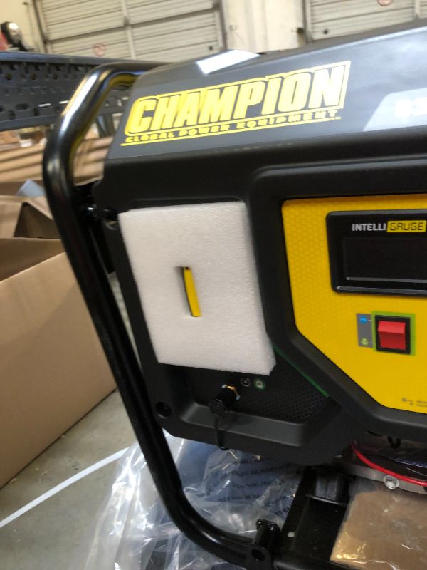 Photo 4 of Champion Power Equipment 100891 9375/7500-Watt Dual Fuel Portable Generator, Electric Start
