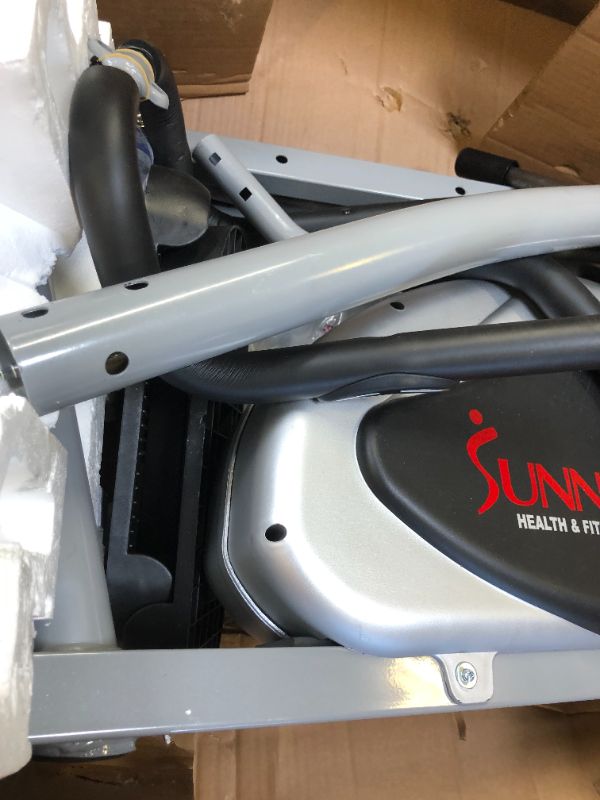 Photo 3 of Sunny Health & Fitness Sf-e905 Magnetic Elliptical Bike