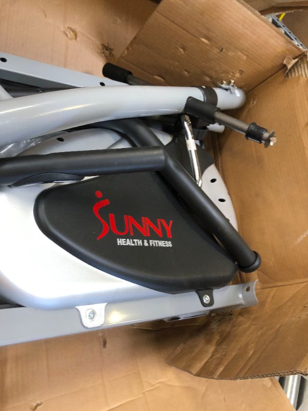 Photo 2 of Sunny Health & Fitness Sf-e905 Magnetic Elliptical Bike