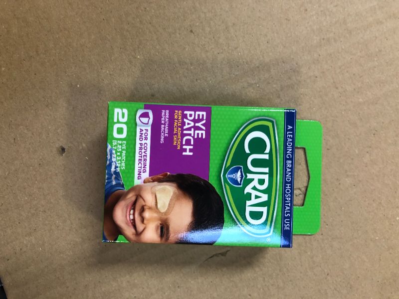 Photo 2 of Curad Eye Patches Regular 20 Each
