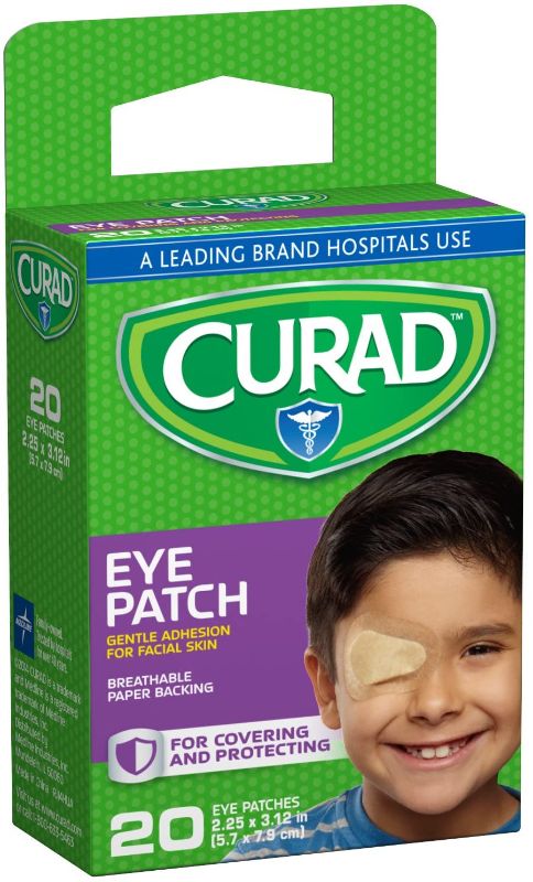 Photo 1 of Curad Eye Patches Regular 20 Each
