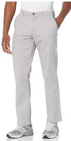 Photo 1 of Amazon Essentials Men's Relaxed-fit Casual Stretch Khaki
size 28 w x 30 L