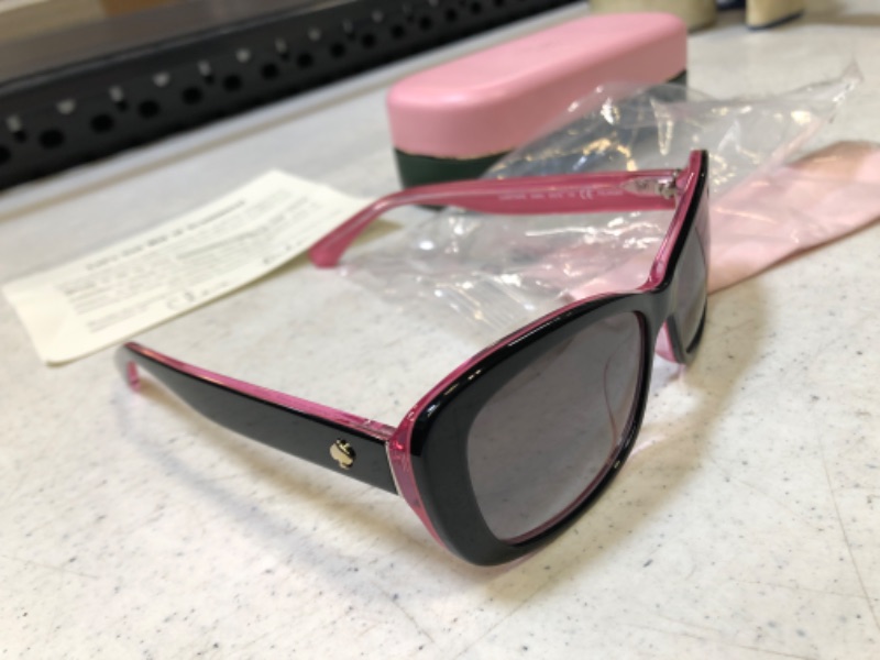 Photo 2 of Kate Spade New York Women's Claretta Rectangular Sunglasses