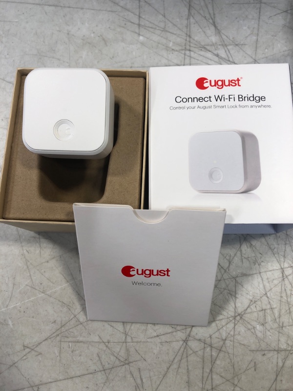 Photo 3 of August Connect Wi-Fi Bridge, Remote Access, Alexa Integration for Your August Smart Lock
