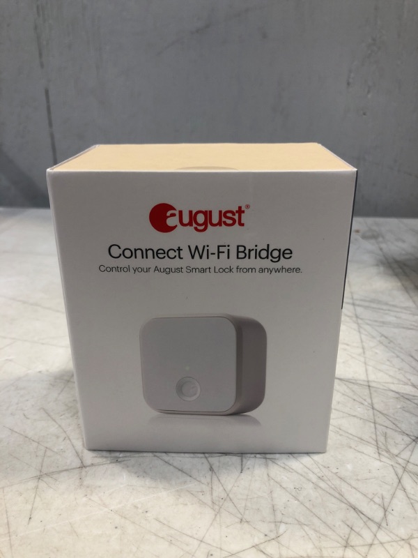 Photo 2 of August Connect Wi-Fi Bridge, Remote Access, Alexa Integration for Your August Smart Lock
