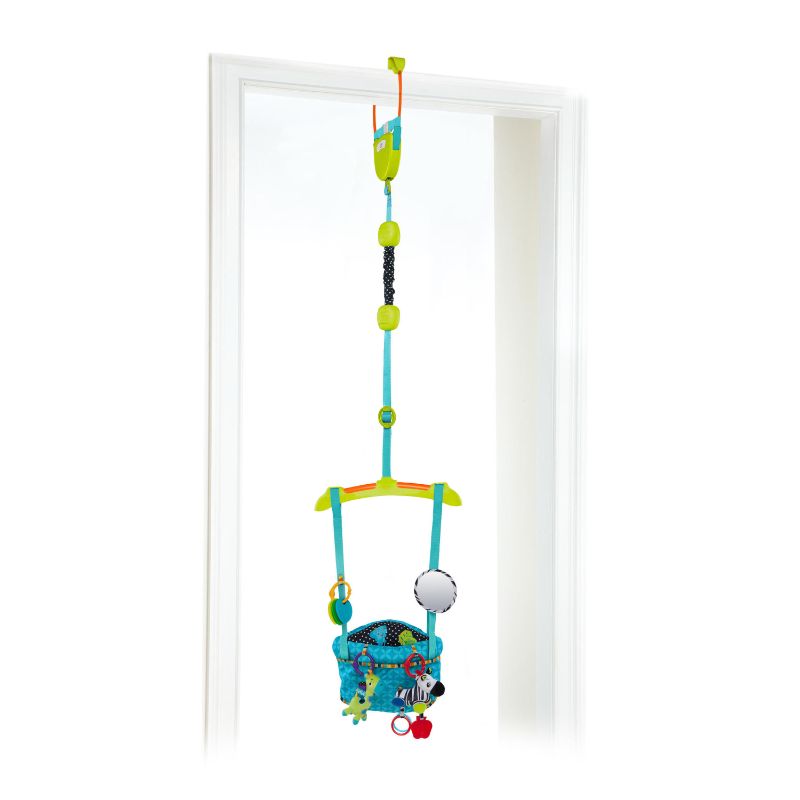 Photo 1 of Bright Starts Bounce 'n Spring Deluxe Door Jumper with Take-Along Toys, Ages 6 Months +
